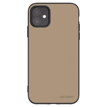 Picasee silikonový černý obal pro Apple iPhone 11 - Soft Sand