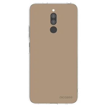 Picasee silikonový průhledný obal pro Xiaomi Redmi 8 - Soft Sand