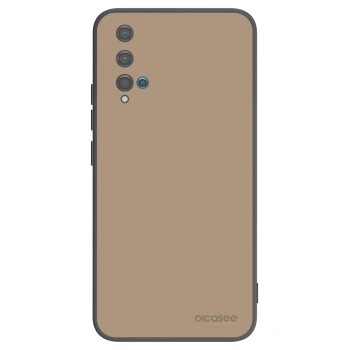 Picasee silikonový černý obal pro Huawei Nova 5T - Soft Sand