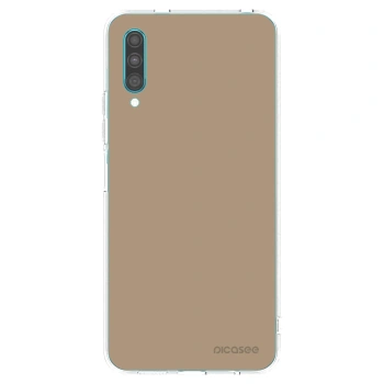 Picasee silikonový průhledný obal pro Samsung Galaxy A30s A307F - Soft Sand
