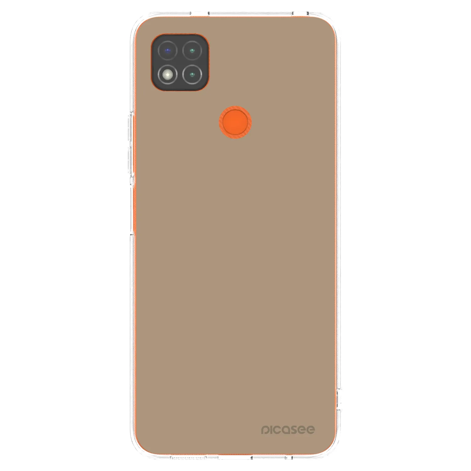 Picasee silikonový průhledný obal pro Xiaomi Redmi 9C - Soft Sand