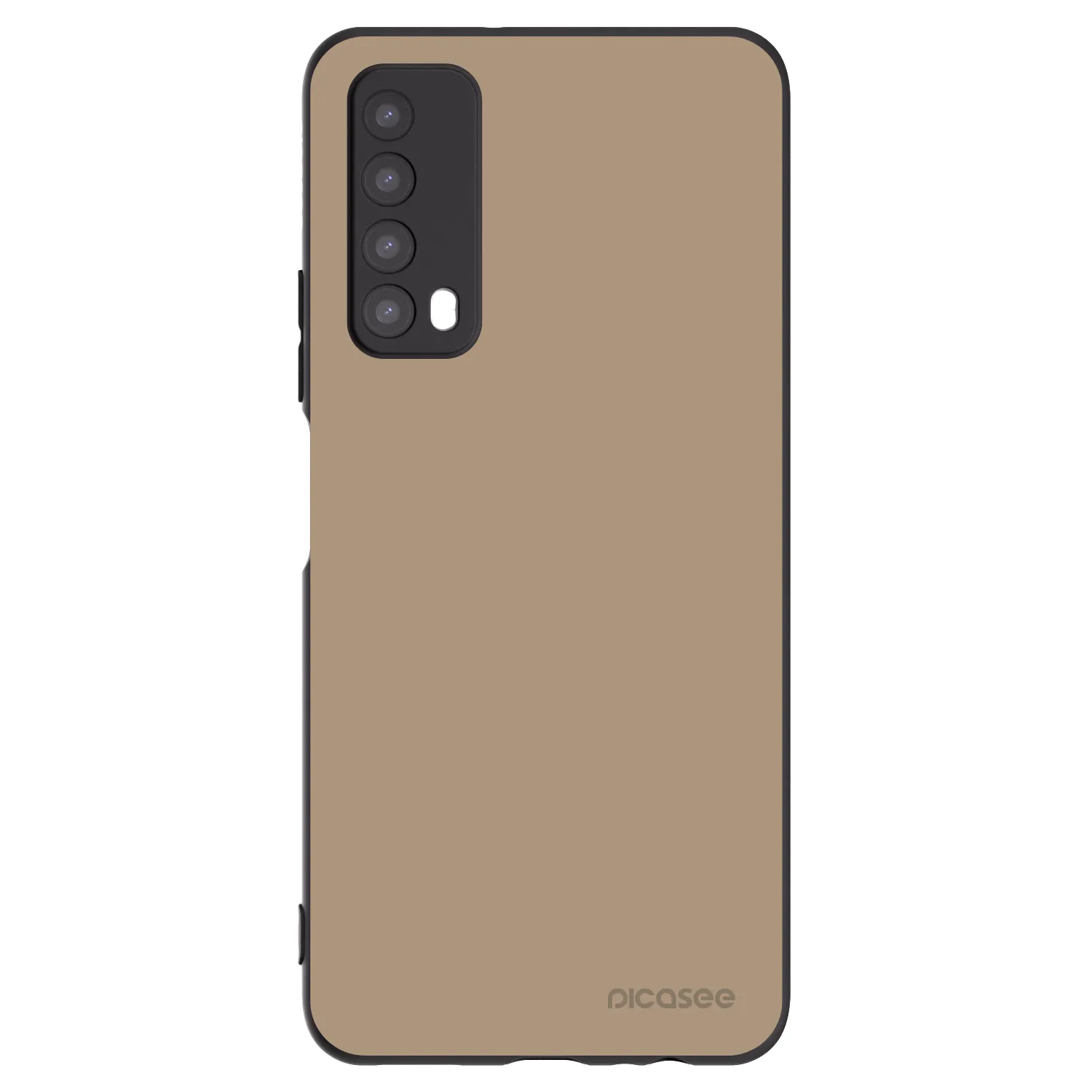 Picasee silikonový černý obal pro Huawei P Smart 2021 - Soft Sand
