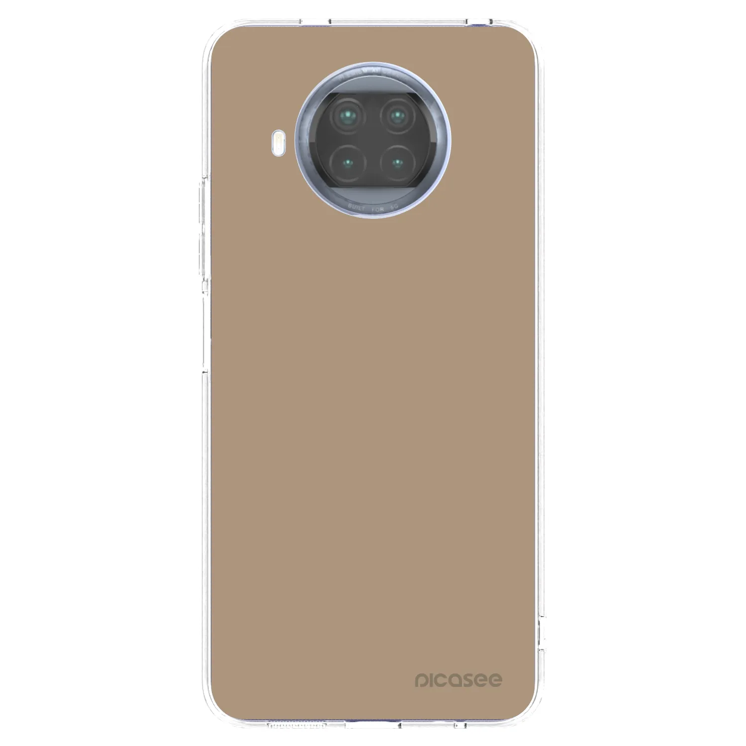 Picasee silikonový průhledný obal pro Xiaomi Mi 10T Lite - Soft Sand