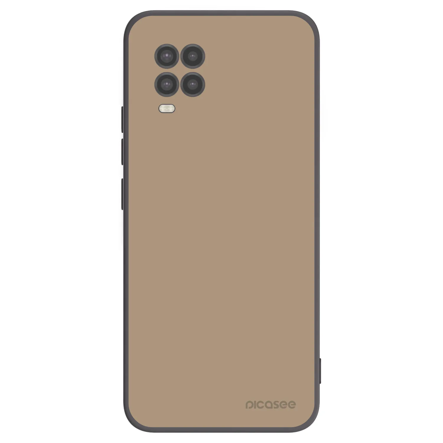 Picasee silikonový černý obal pro Xiaomi Mi 10 Lite - Soft Sand