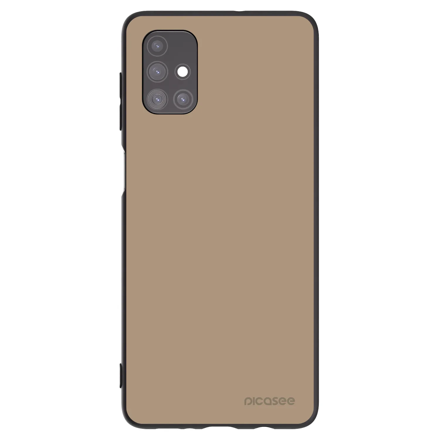 Picasee silikonový černý obal pro Samsung Galaxy M51 M515F - Soft Sand