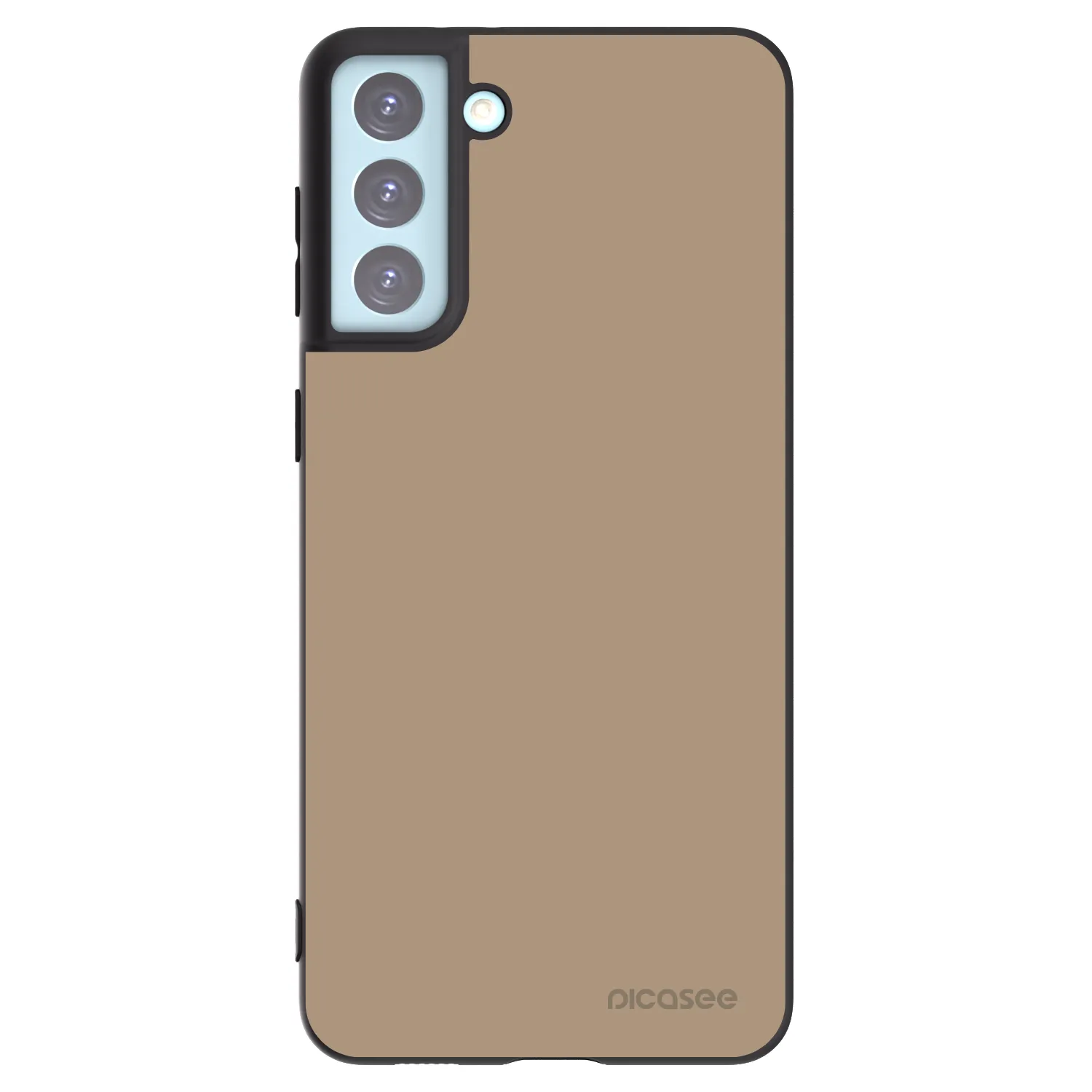 Picasee silikonový černý obal pro Samsung Galaxy S21+ 5G G996F - Soft Sand