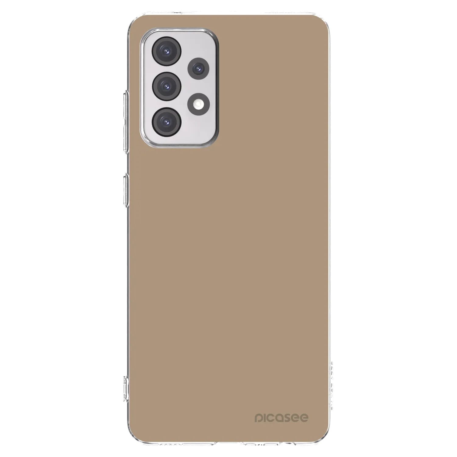Picasee silikonový průhledný obal pro Samsung Galaxy A52 5G A525F - Soft Sand