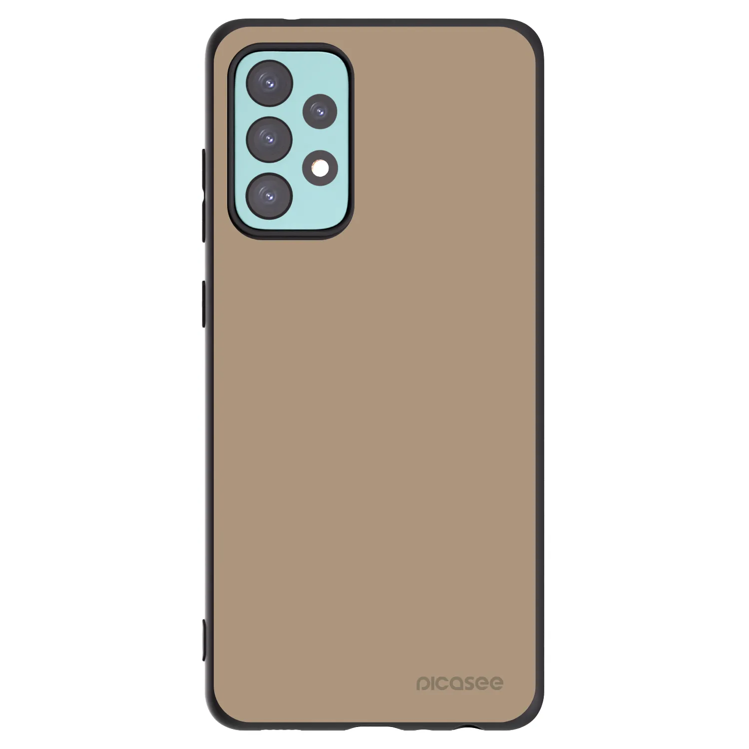 Picasee silikonový černý obal pro Samsung Galaxy A72 A725F - Soft Sand