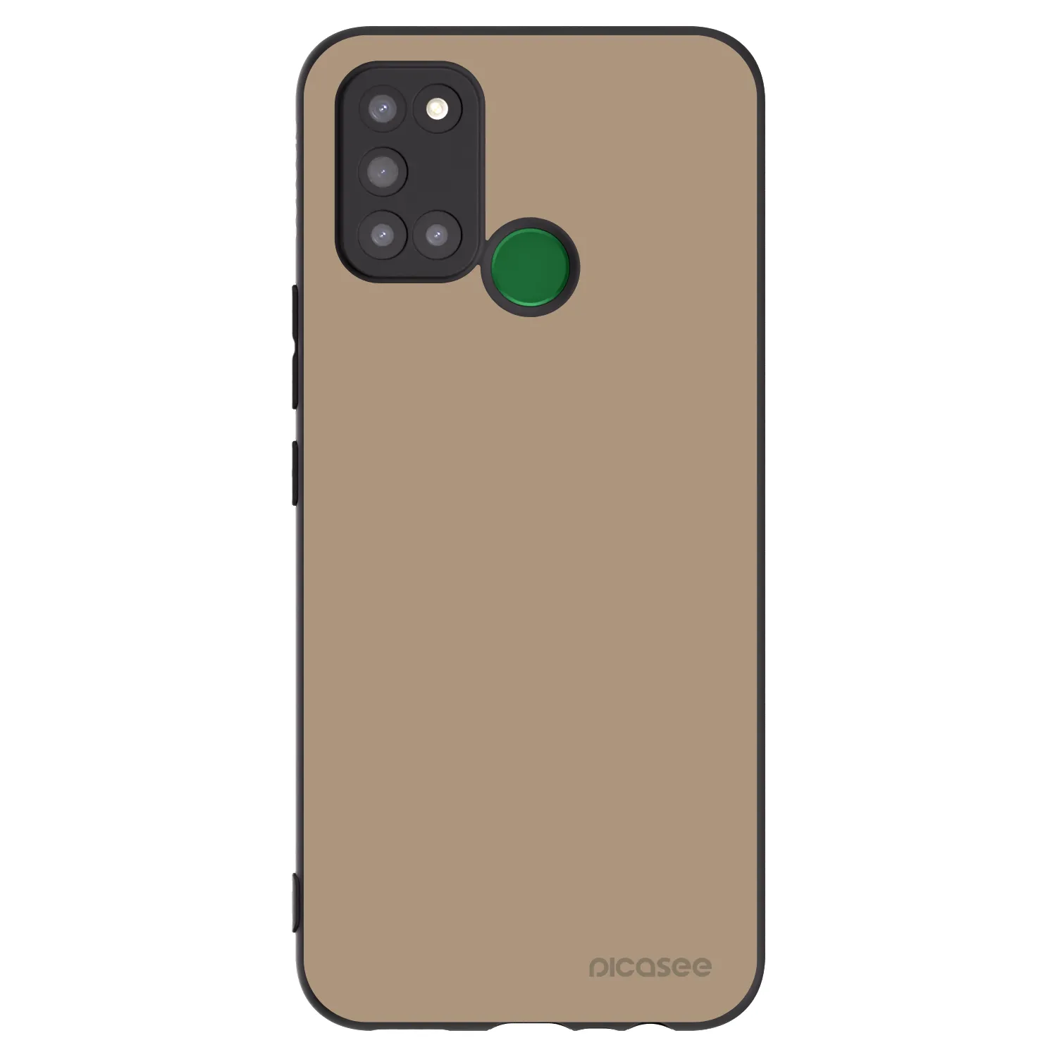 Picasee silikonový černý obal pro Realme 7i - Soft Sand