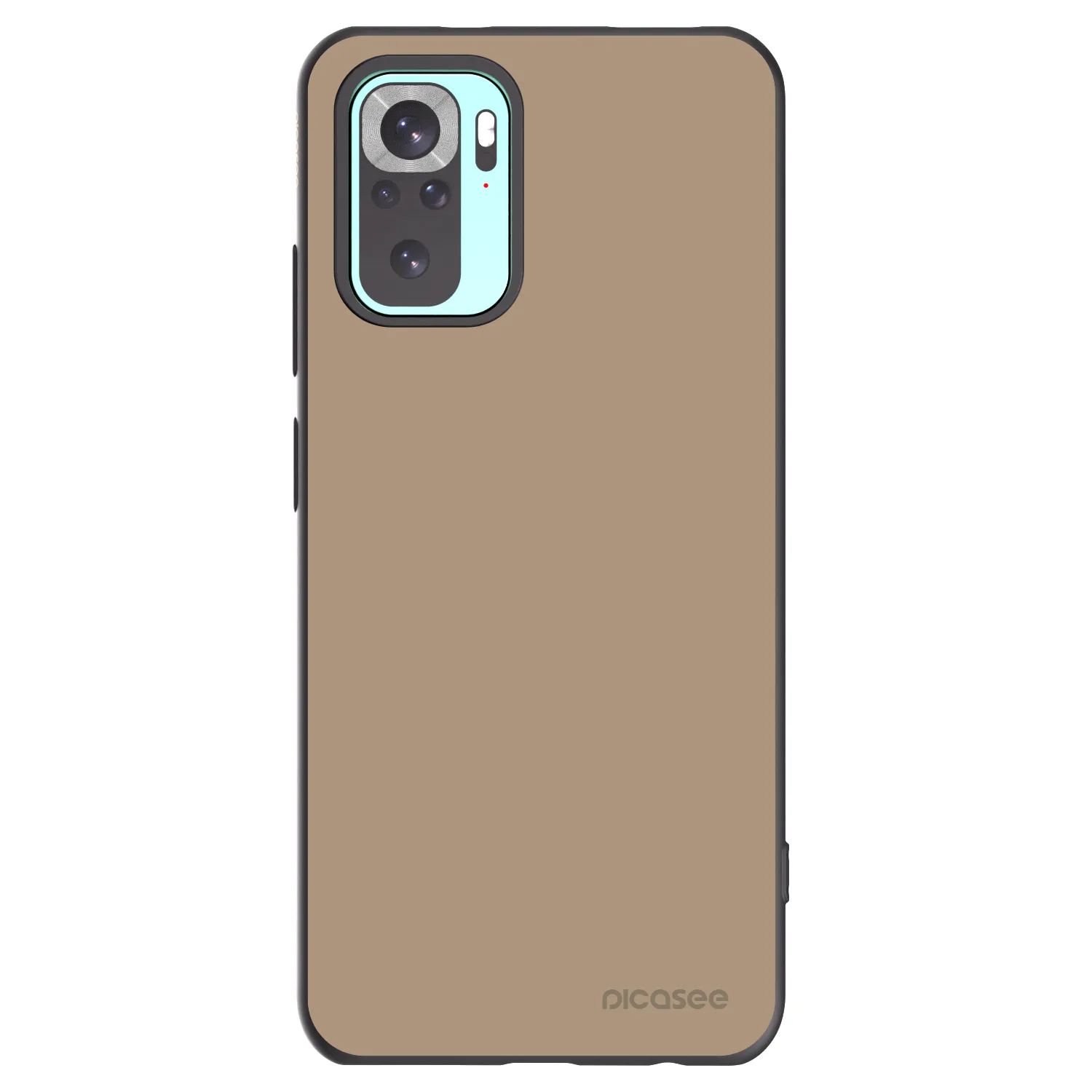 Picasee silikonový černý obal pro Xiaomi Redmi Note 10 Pro - Soft Sand