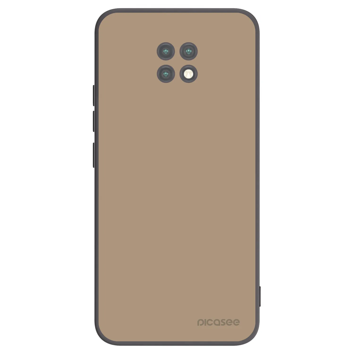 Picasee silikonový černý obal pro Xiaomi Redmi Note 9T - Soft Sand
