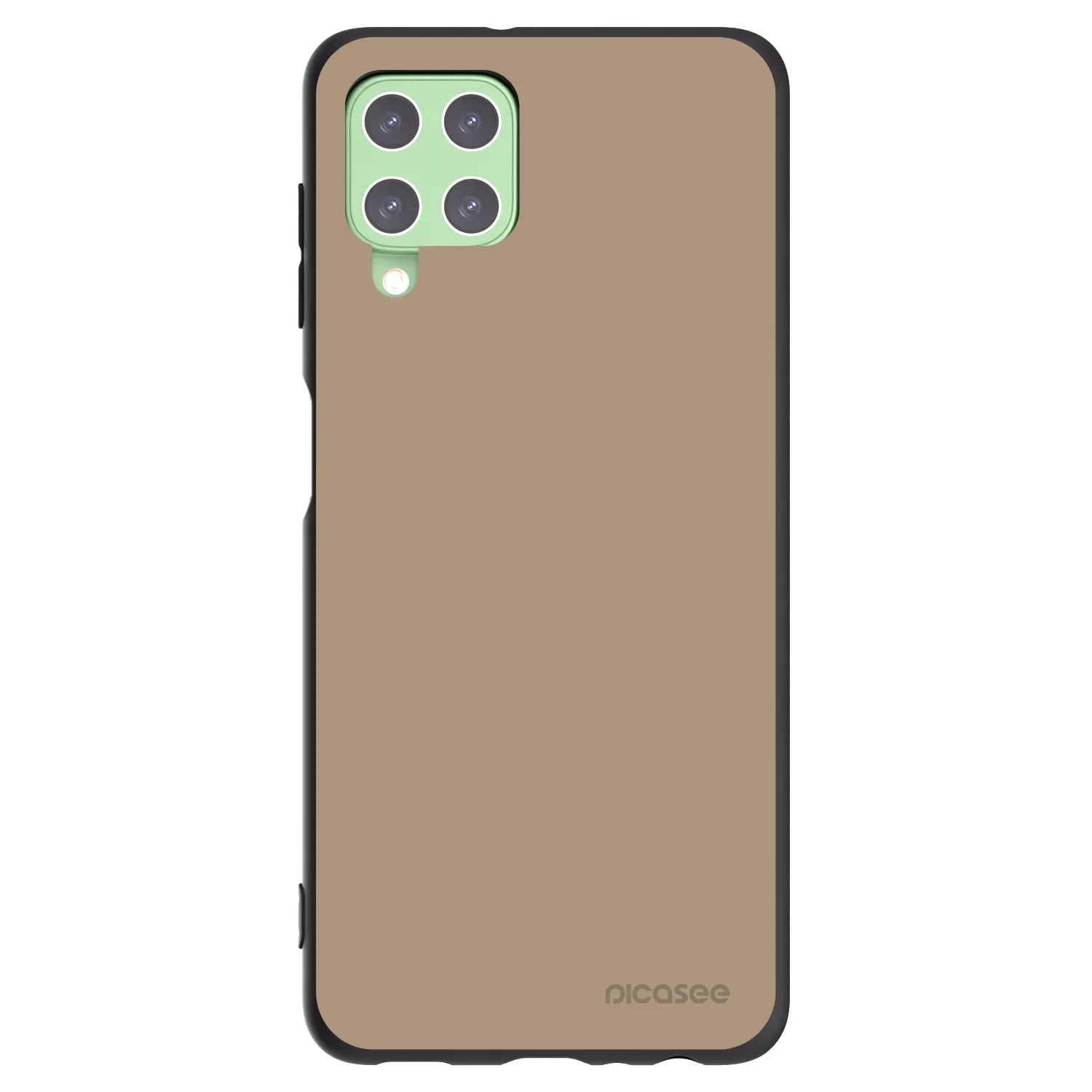 Picasee silikonový černý obal pro Samsung Galaxy A22 A225F 4G - Soft Sand