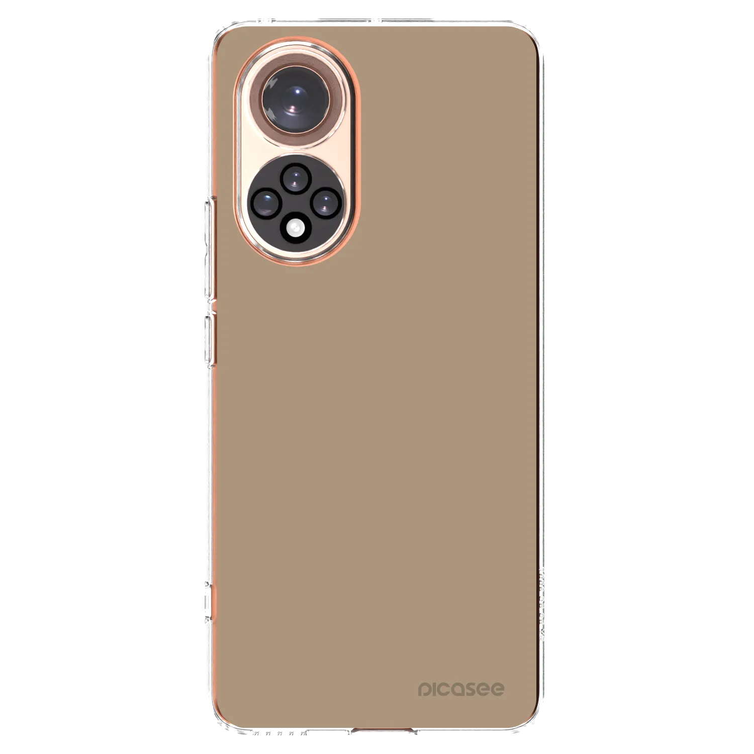 Picasee silikonový průhledný obal pro Honor 50 5G - Soft Sand