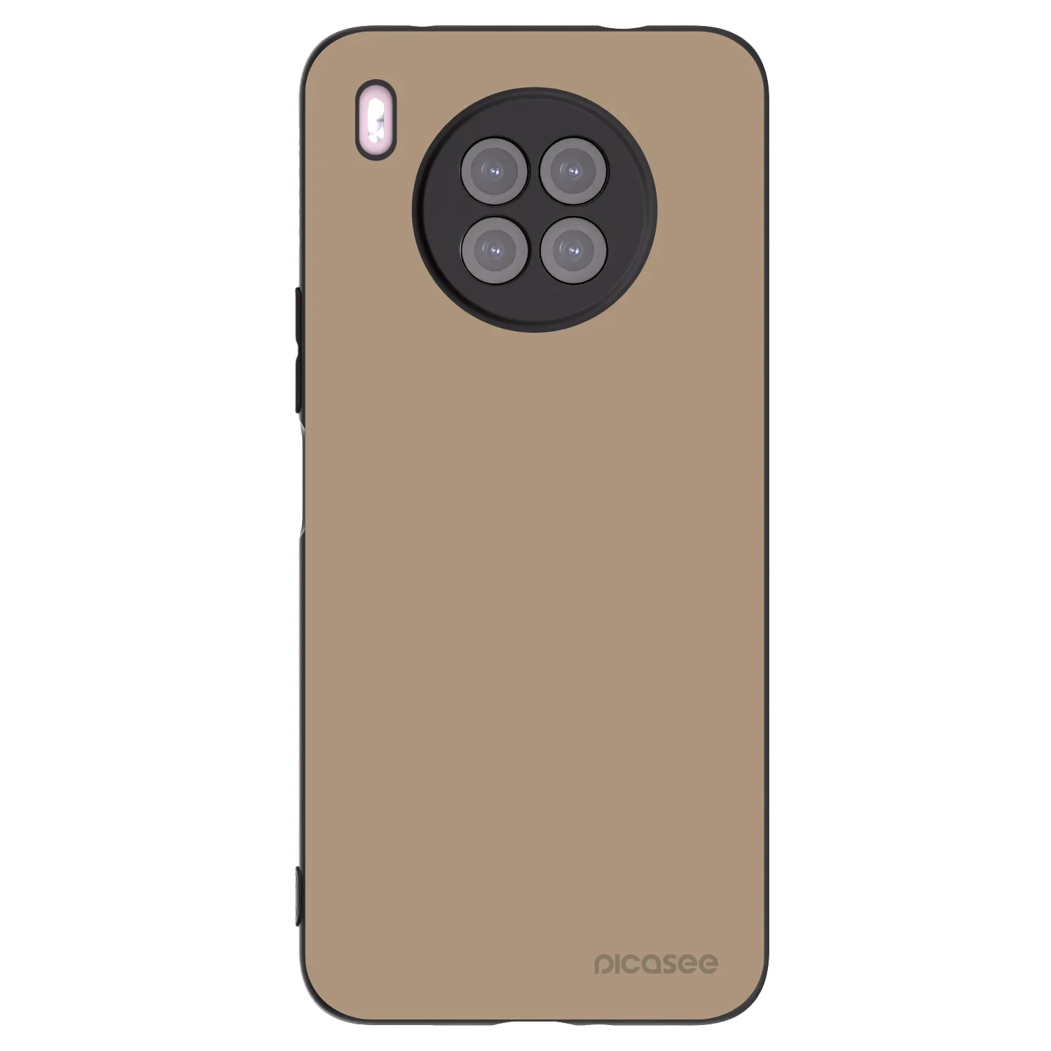 Picasee silikonový černý obal pro Huawei Nova 8i - Soft Sand