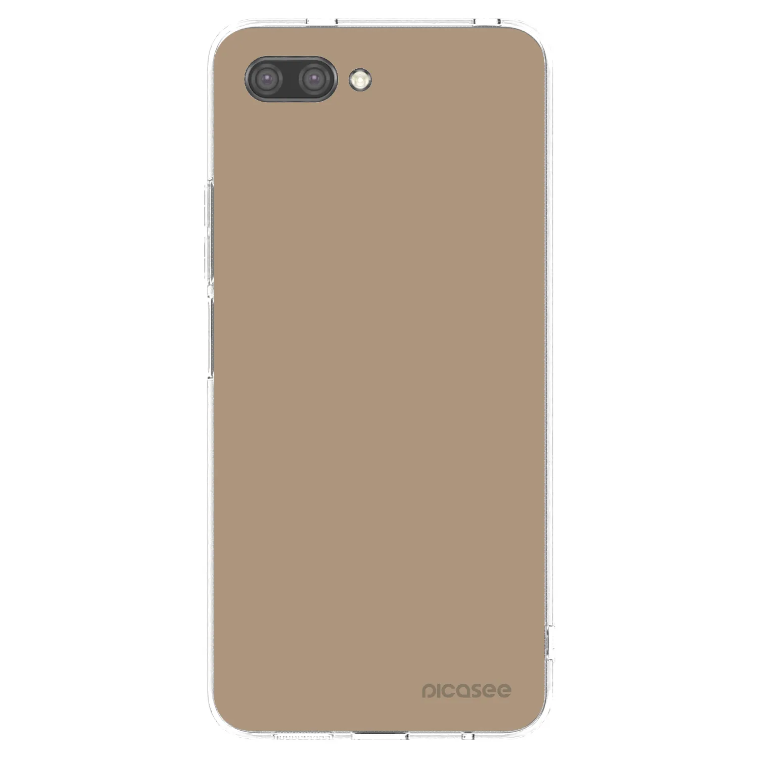 Picasee silikonový průhledný obal pro Honor 10 - Soft Sand