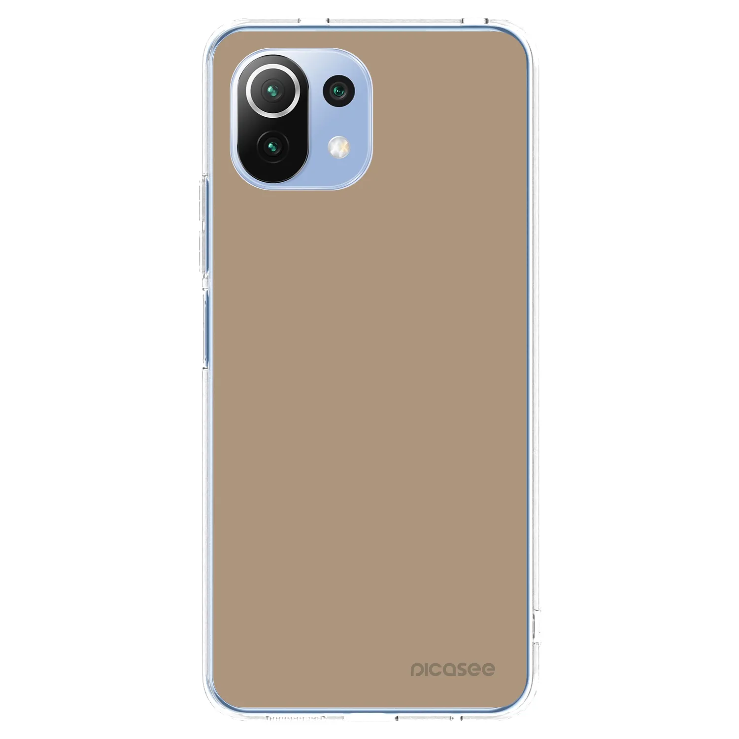 Picasee silikonový průhledný obal pro Xiaomi 11 Lite 5G NE - Soft Sand