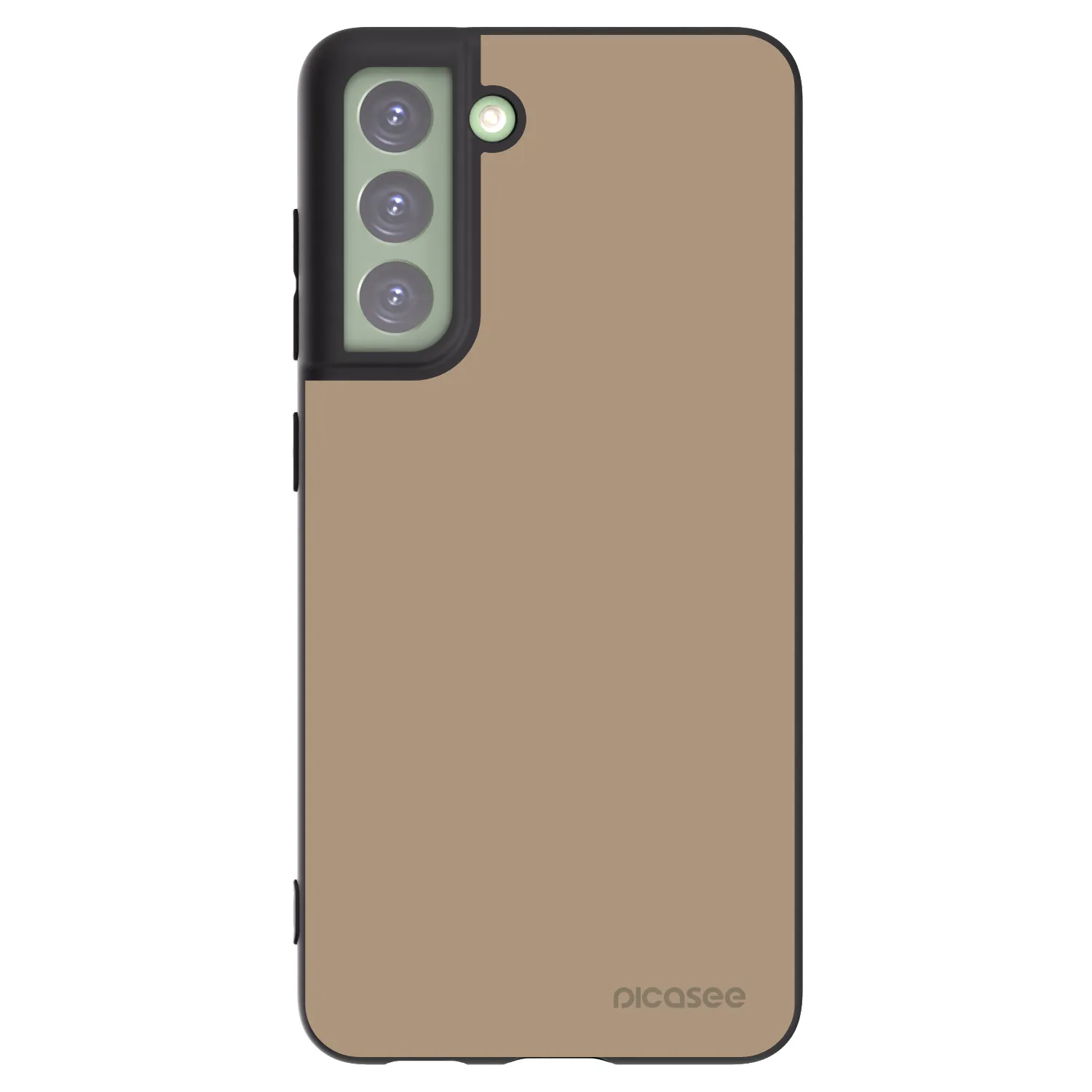 Picasee silikonový černý obal pro Samsung Galaxy S21 FE 5G - Soft Sand