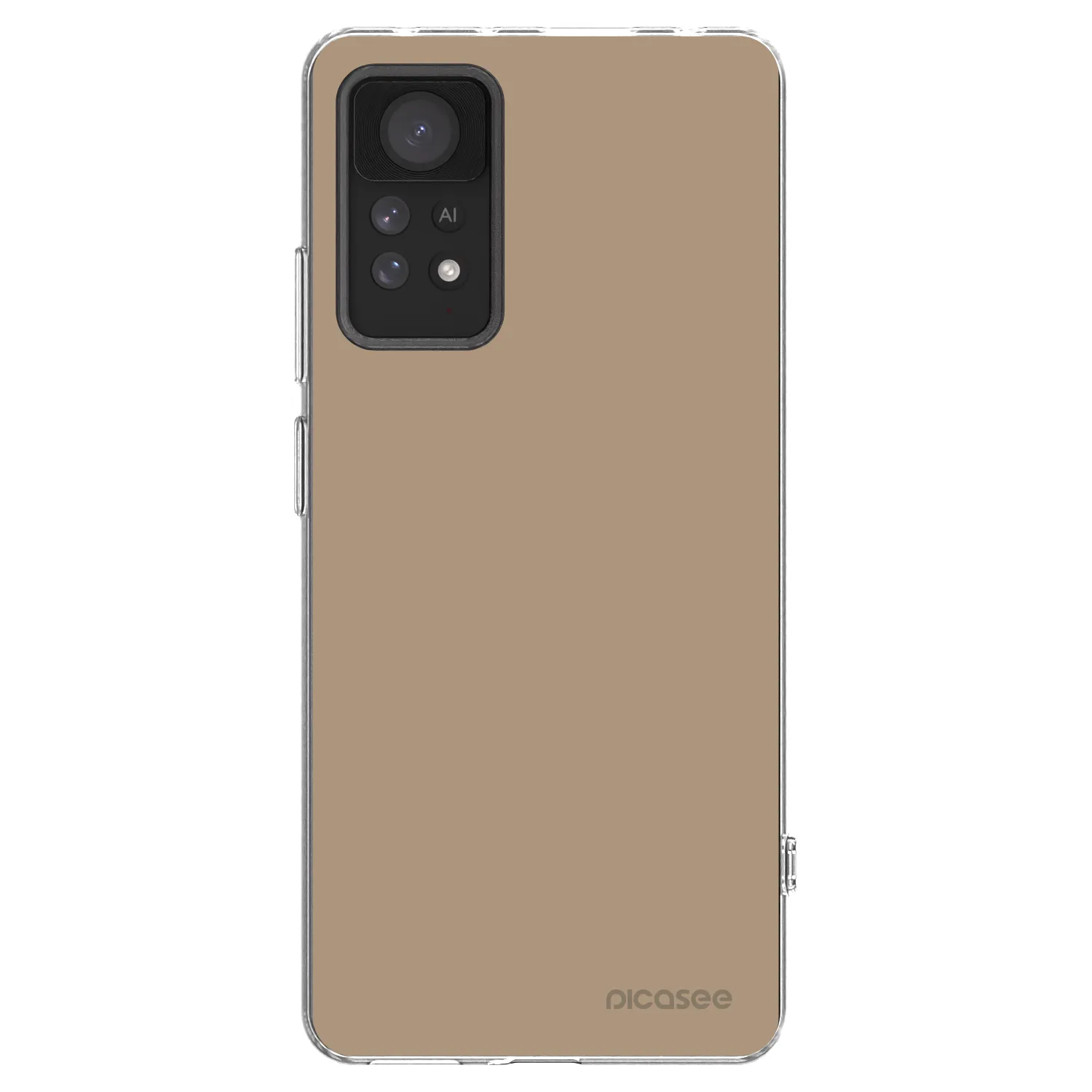 Picasee silikonový průhledný obal pro Xiaomi Redmi Note 11 Pro 5G - Soft Sand