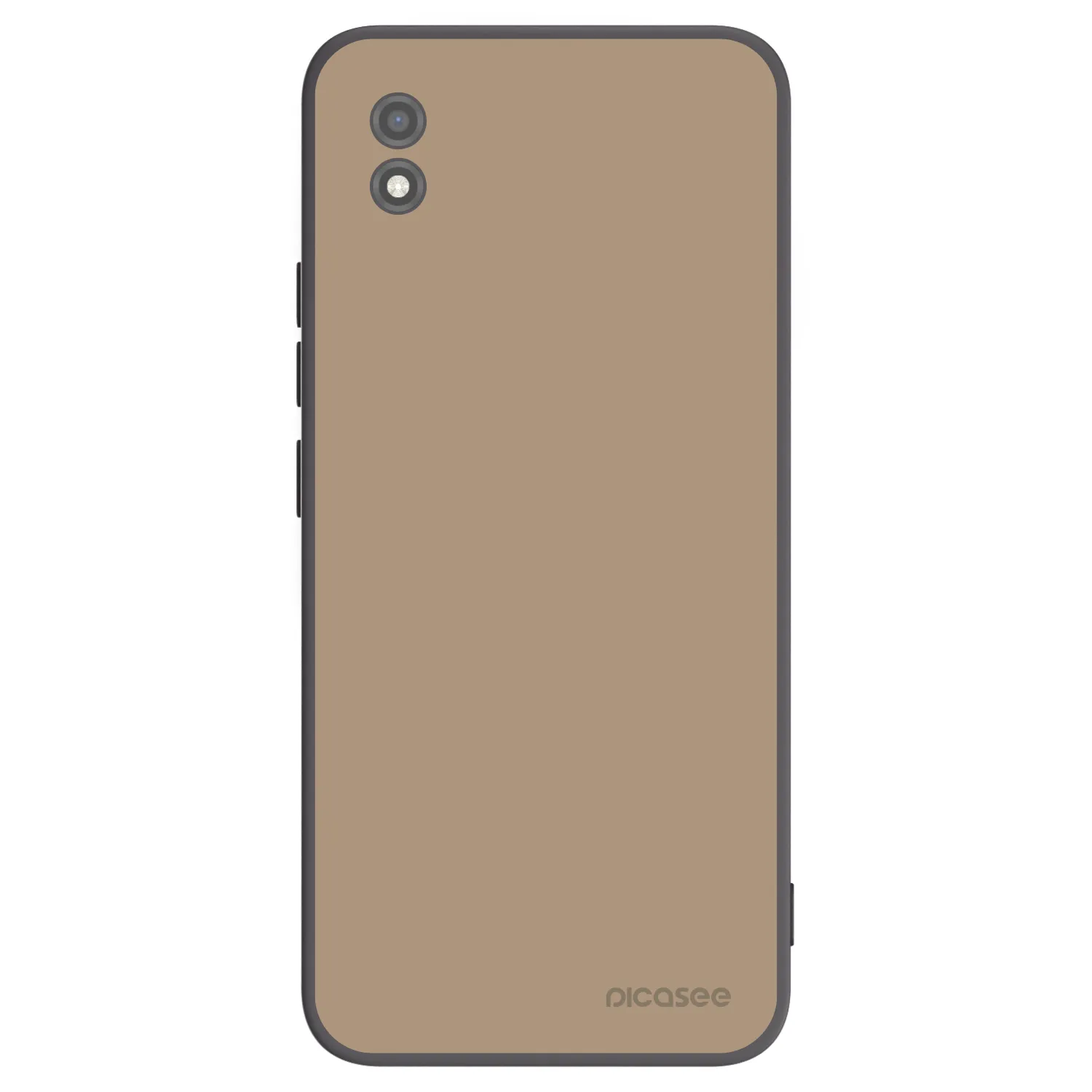 Picasee silikonový černý obal pro Realme C11 (2021) - Soft Sand