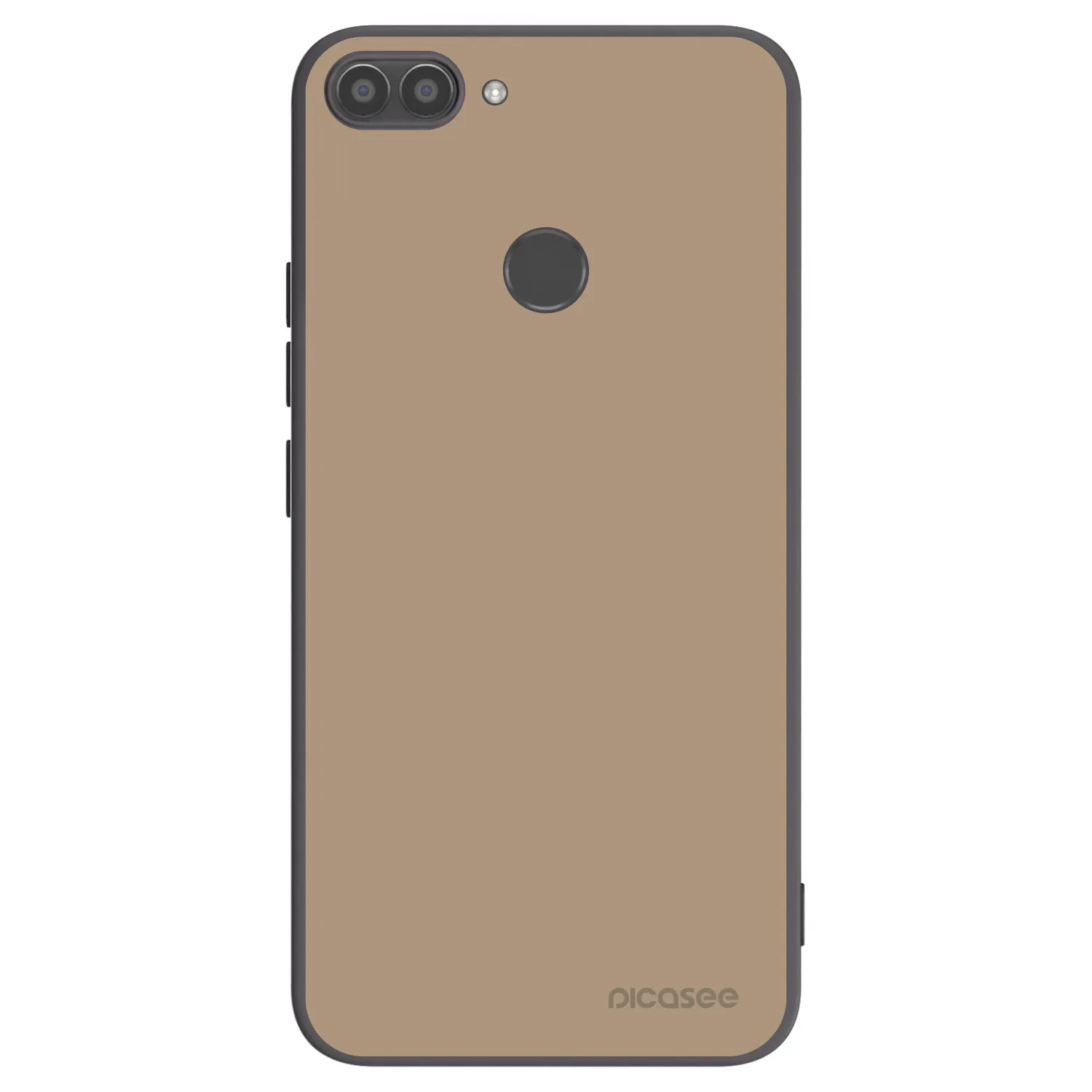 Picasee silikonový černý obal pro Huawei P Smart - Soft Sand