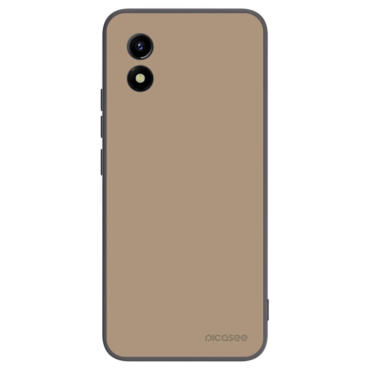 Picasee silikonový černý obal pro Vivo Y01 - Soft Sand