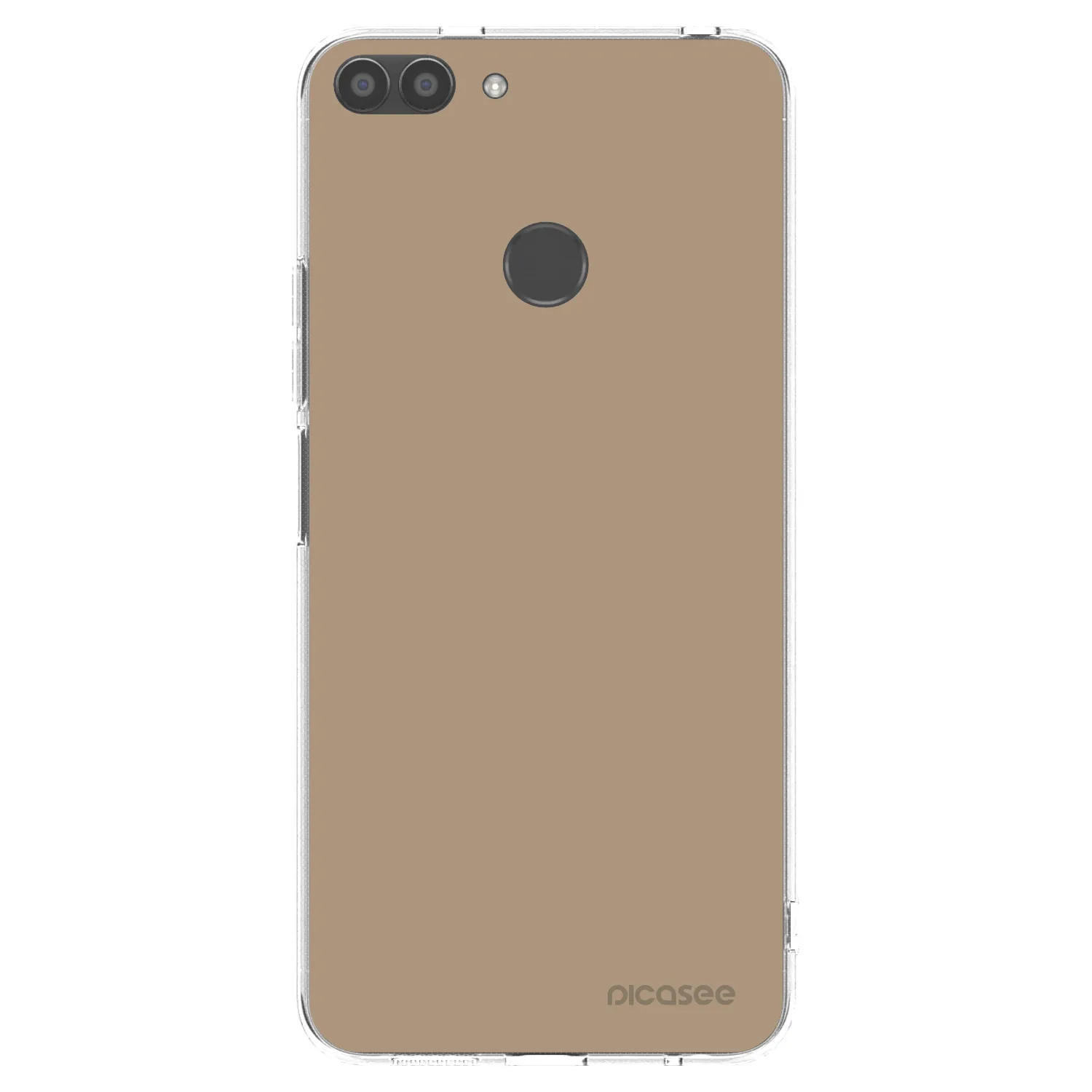 Picasee silikonový průhledný obal pro Huawei P Smart - Soft Sand