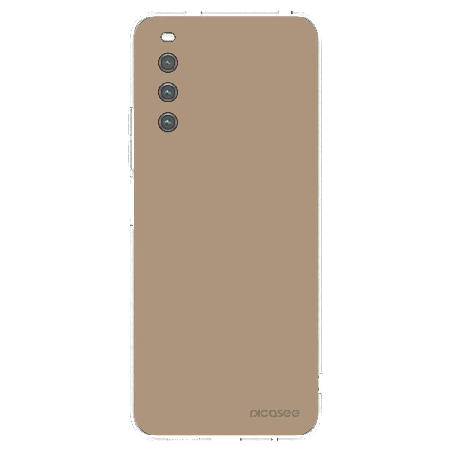 Picasee silikonový průhledný obal pro Sony Xperia 10 IV 5G - Soft Sand