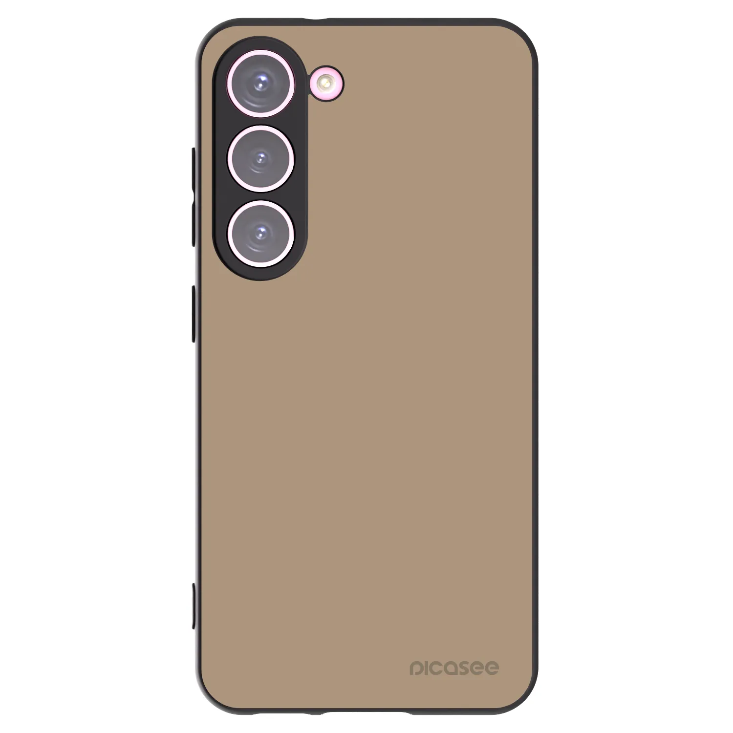 Picasee silikonový černý obal pro Samsung Galaxy S23 5G - Soft Sand