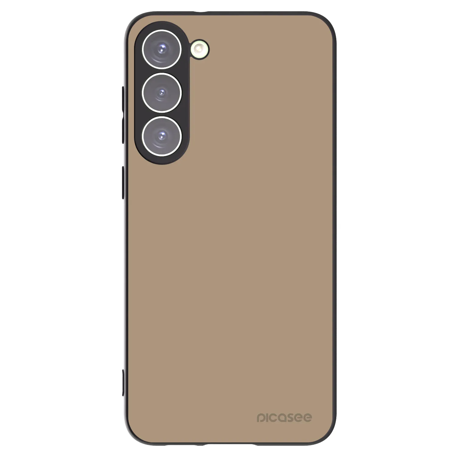 Picasee silikonový černý obal pro Samsung Galaxy S23+ 5G - Soft Sand