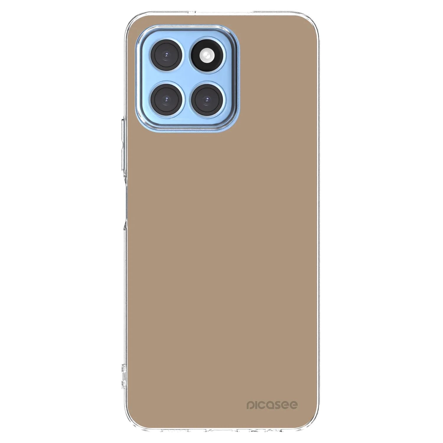 Picasee silikonový průhledný obal pro Honor X6 - Soft Sand