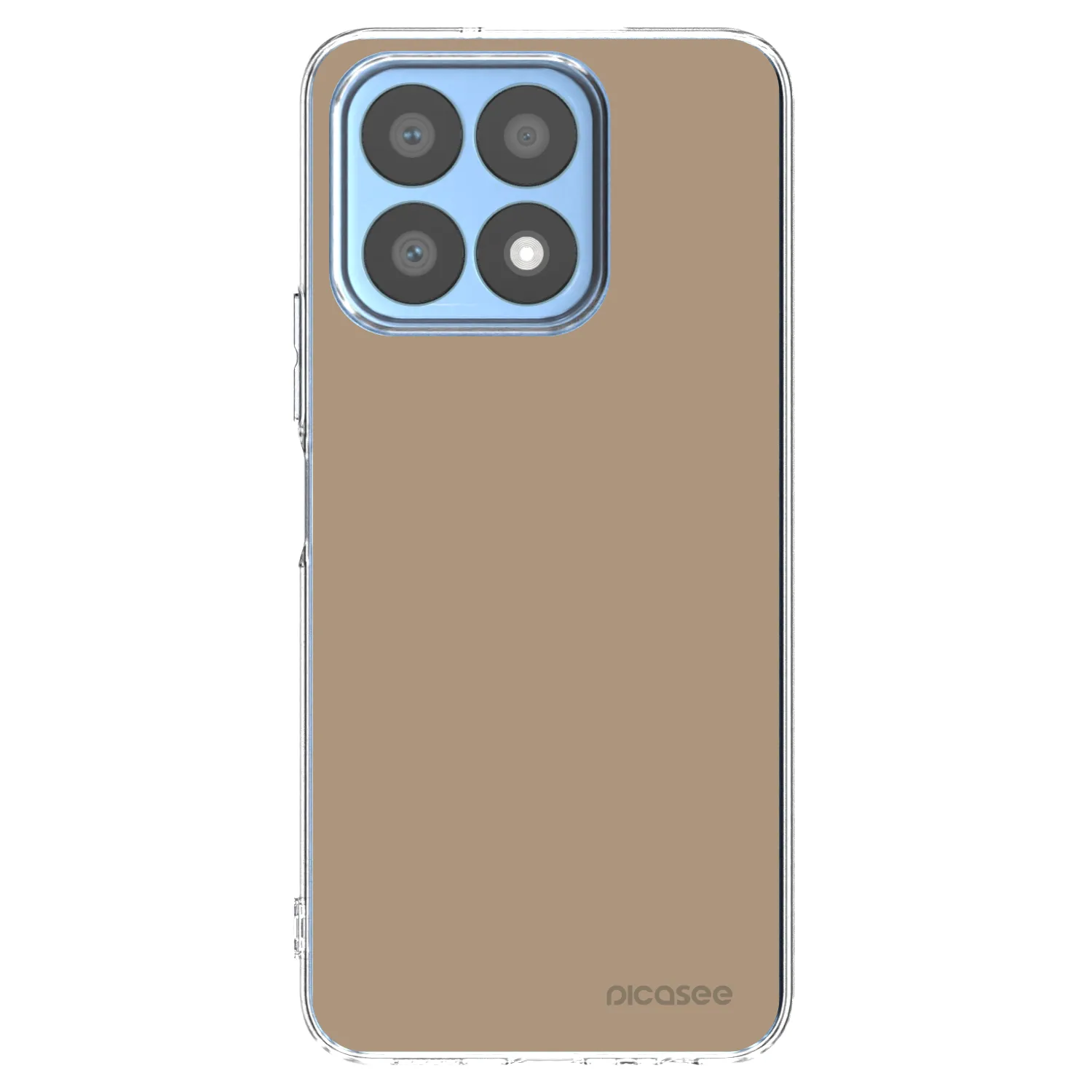 Picasee silikonový průhledný obal pro Honor X8a - Soft Sand