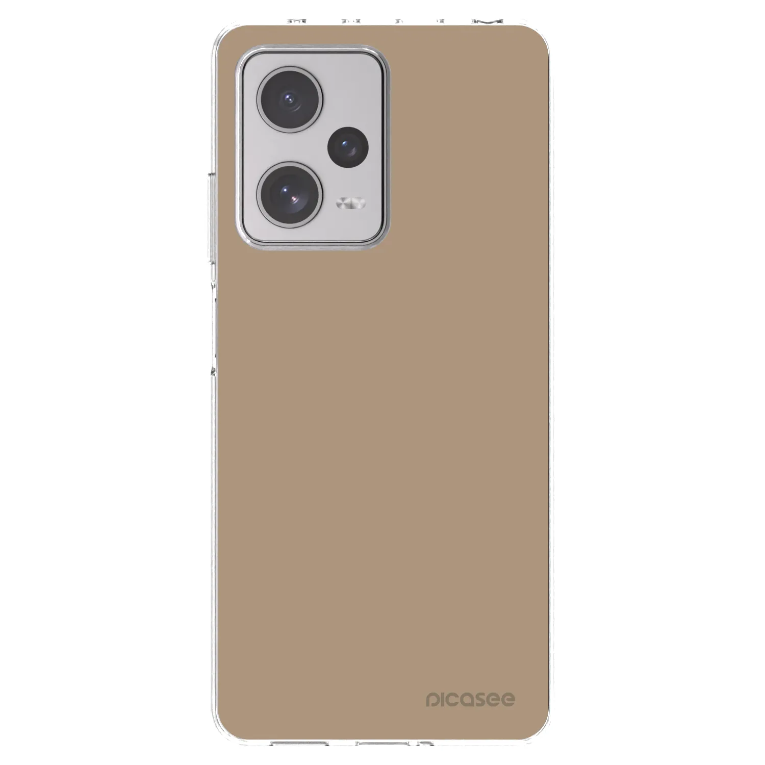 Picasee silikonový průhledný obal pro Xiaomi Redmi Note 12 Pro+ 5G - Soft Sand