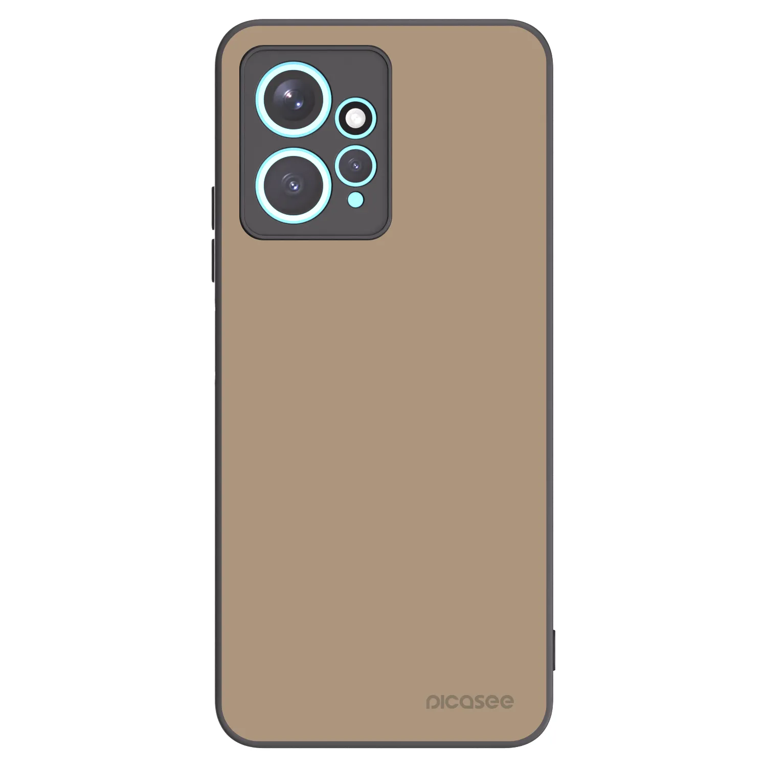 Picasee silikonový černý obal pro Xiaomi Redmi Note 12 4G - Soft Sand