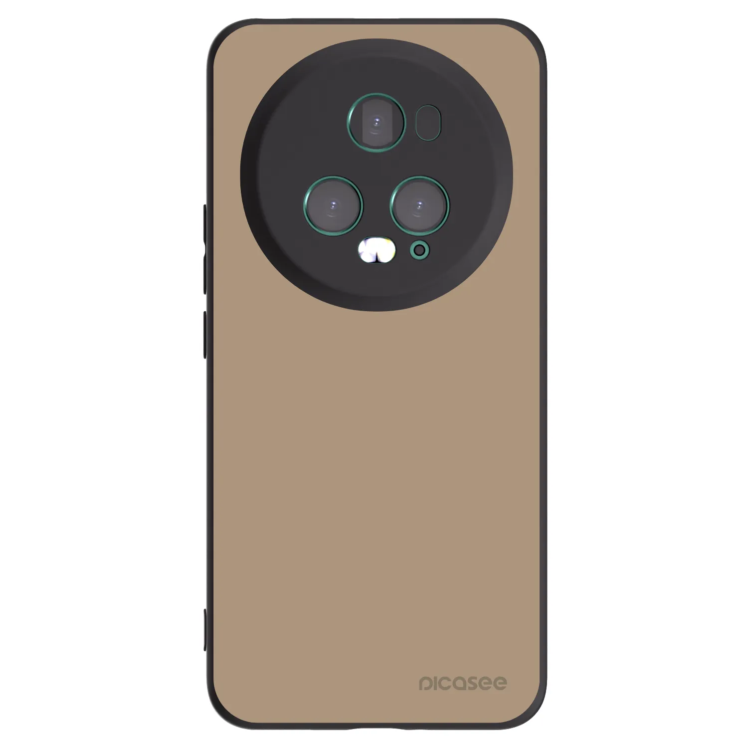 Picasee silikonový černý obal pro Honor Magic5 Pro - Soft Sand