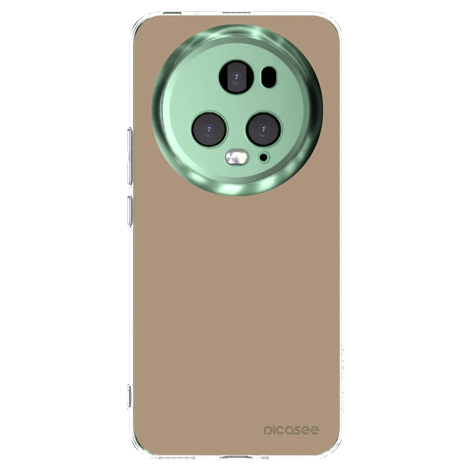 Picasee silikonový průhledný obal pro Honor Magic5 Pro - Soft Sand