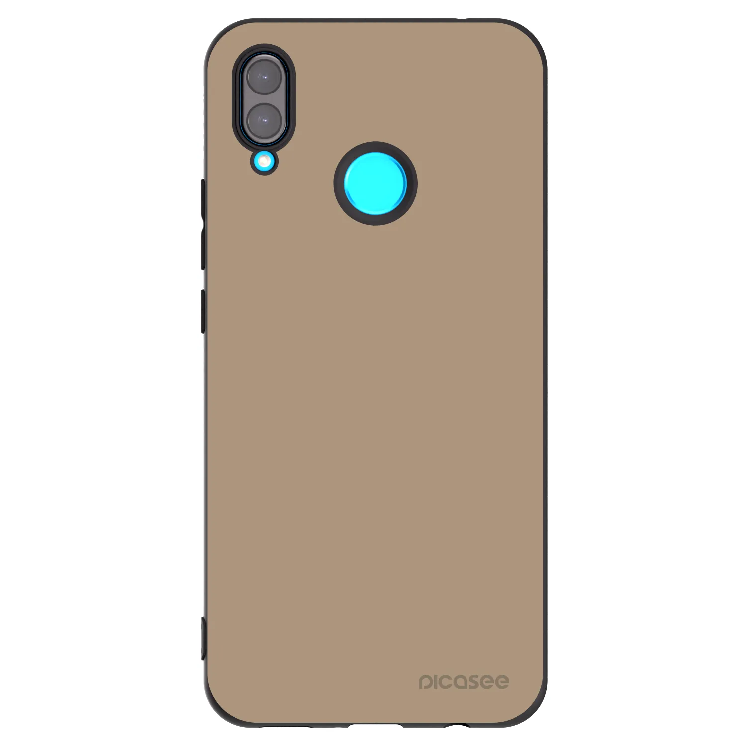 Picasee silikonový černý obal pro Huawei Nova 3 - Soft Sand