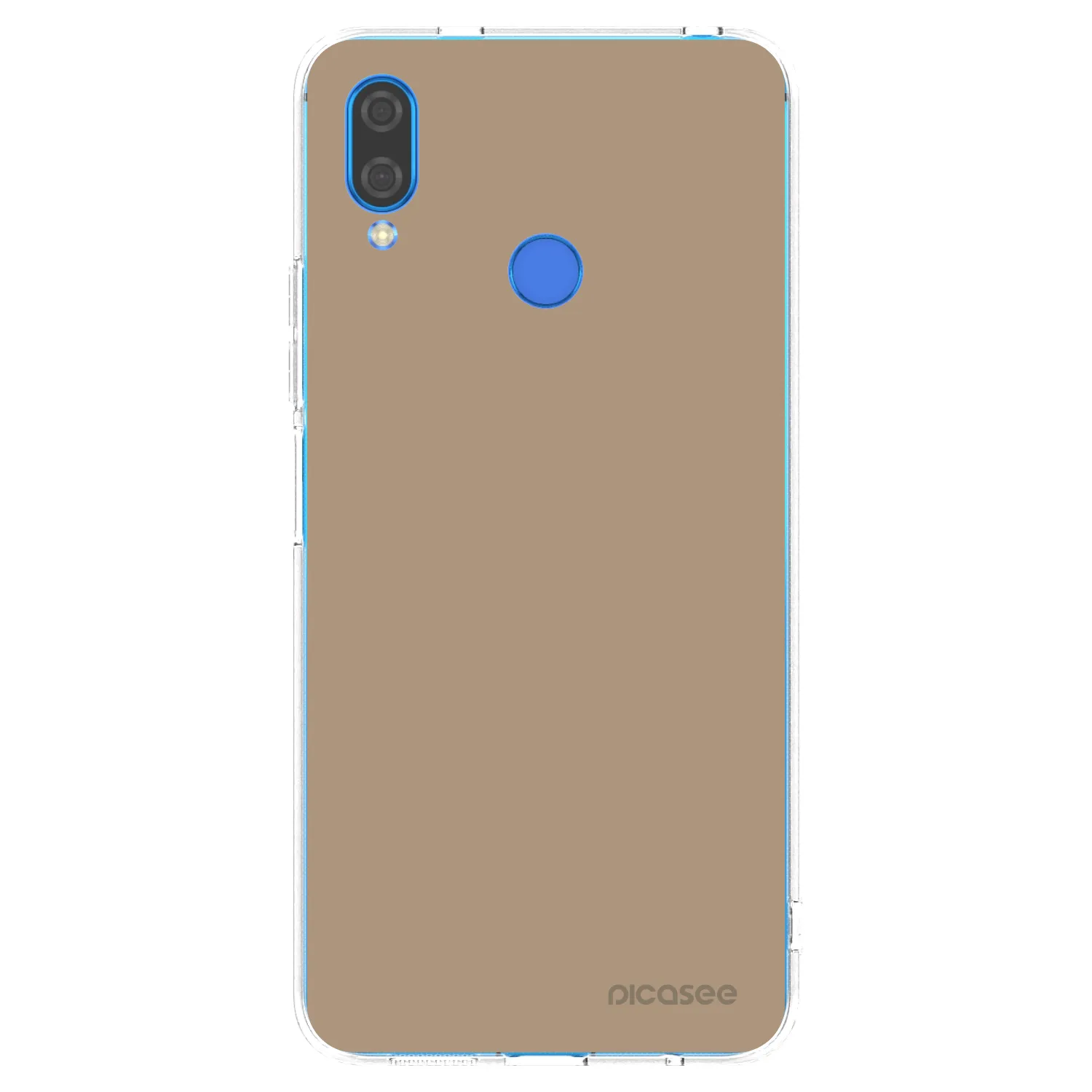 Picasee silikonový průhledný obal pro Huawei Nova 3i - Soft Sand