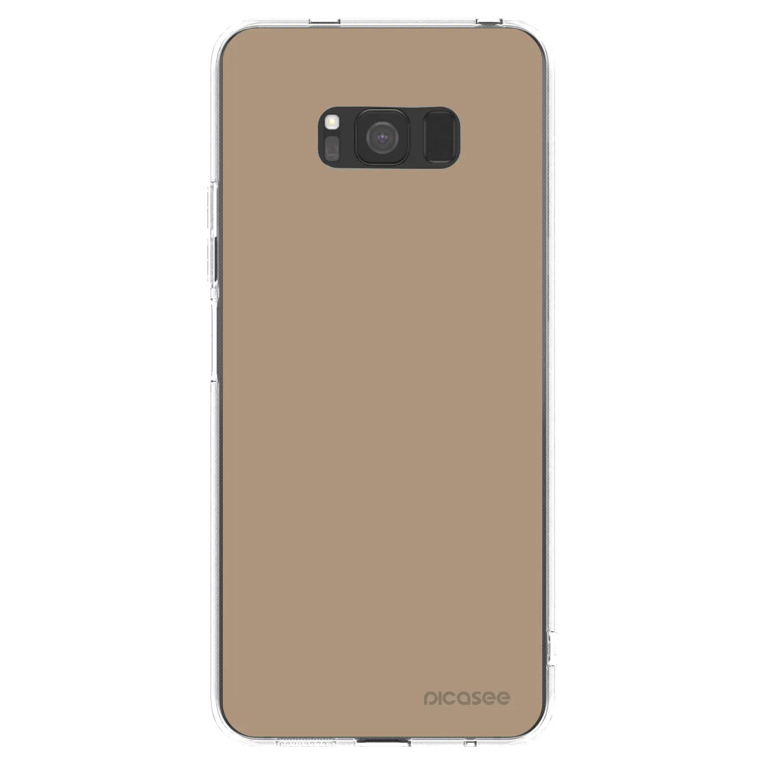 Picasee silikonový průhledný obal pro Samsung Galaxy S8 G950F - Soft Sand