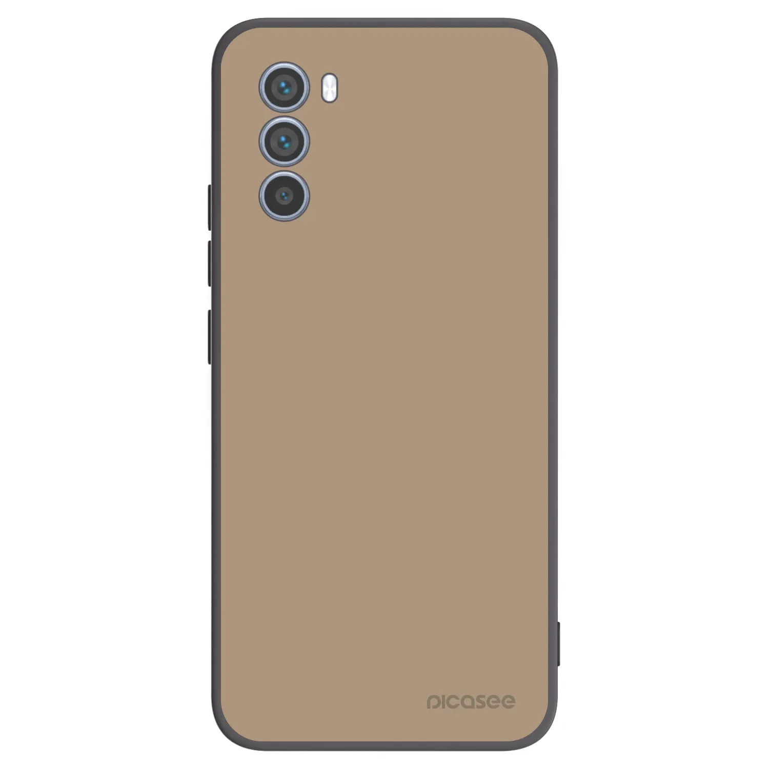 Picasee silikonový černý obal pro Motorola Moto G62 - Soft Sand