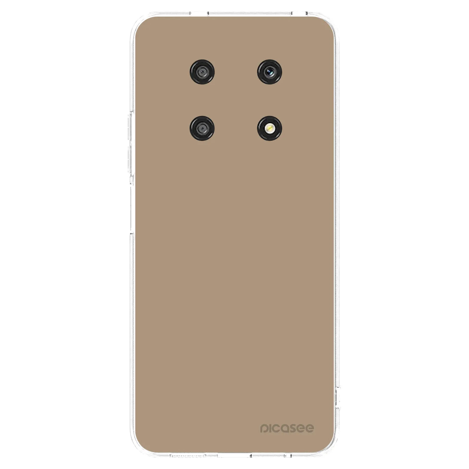 Picasee silikonový průhledný obal pro Honor Magic4 Lite 5G - Soft Sand