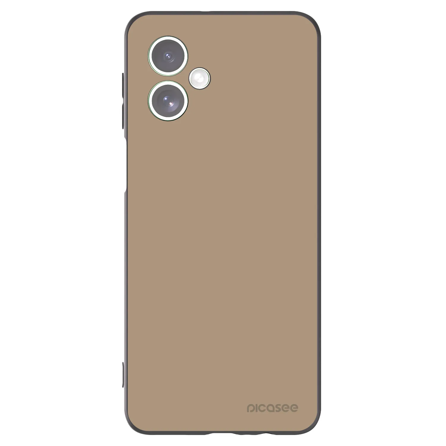 Picasee silikonový černý obal pro Motorola Moto G54 5G - Soft Sand