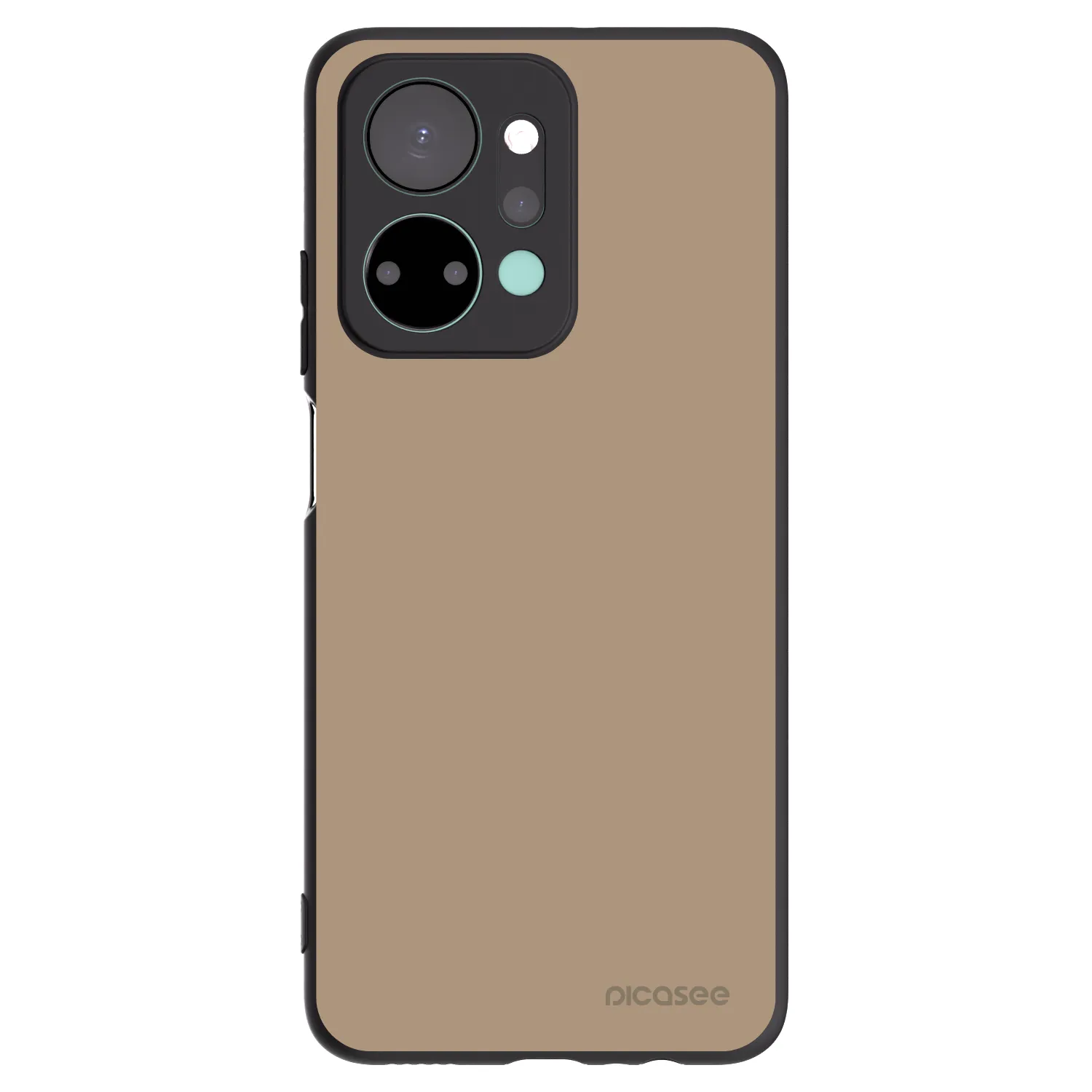 Picasee silikonový černý obal pro Honor X7a - Soft Sand