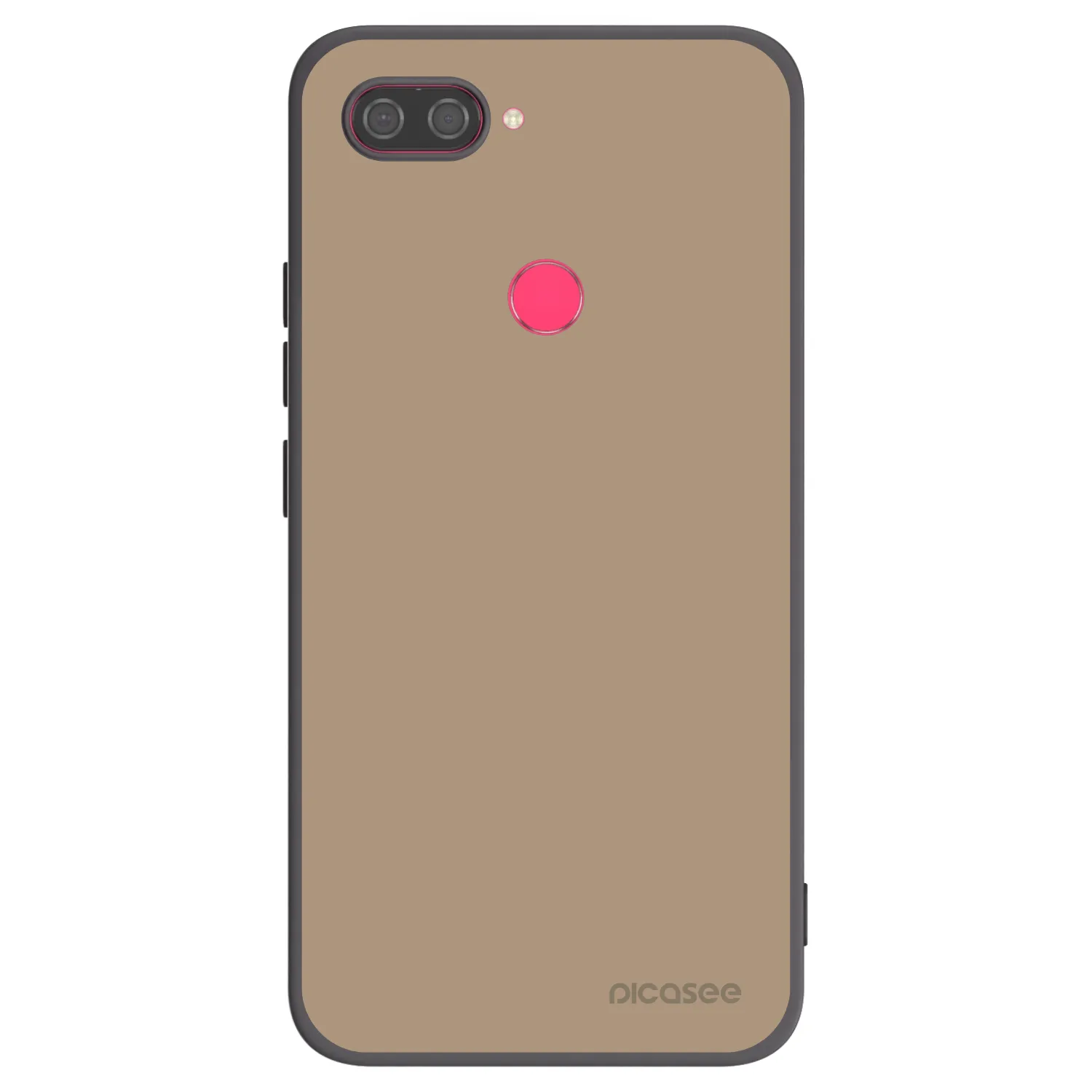 Picasee silikonový černý obal pro Xiaomi Mi 8 Lite - Soft Sand