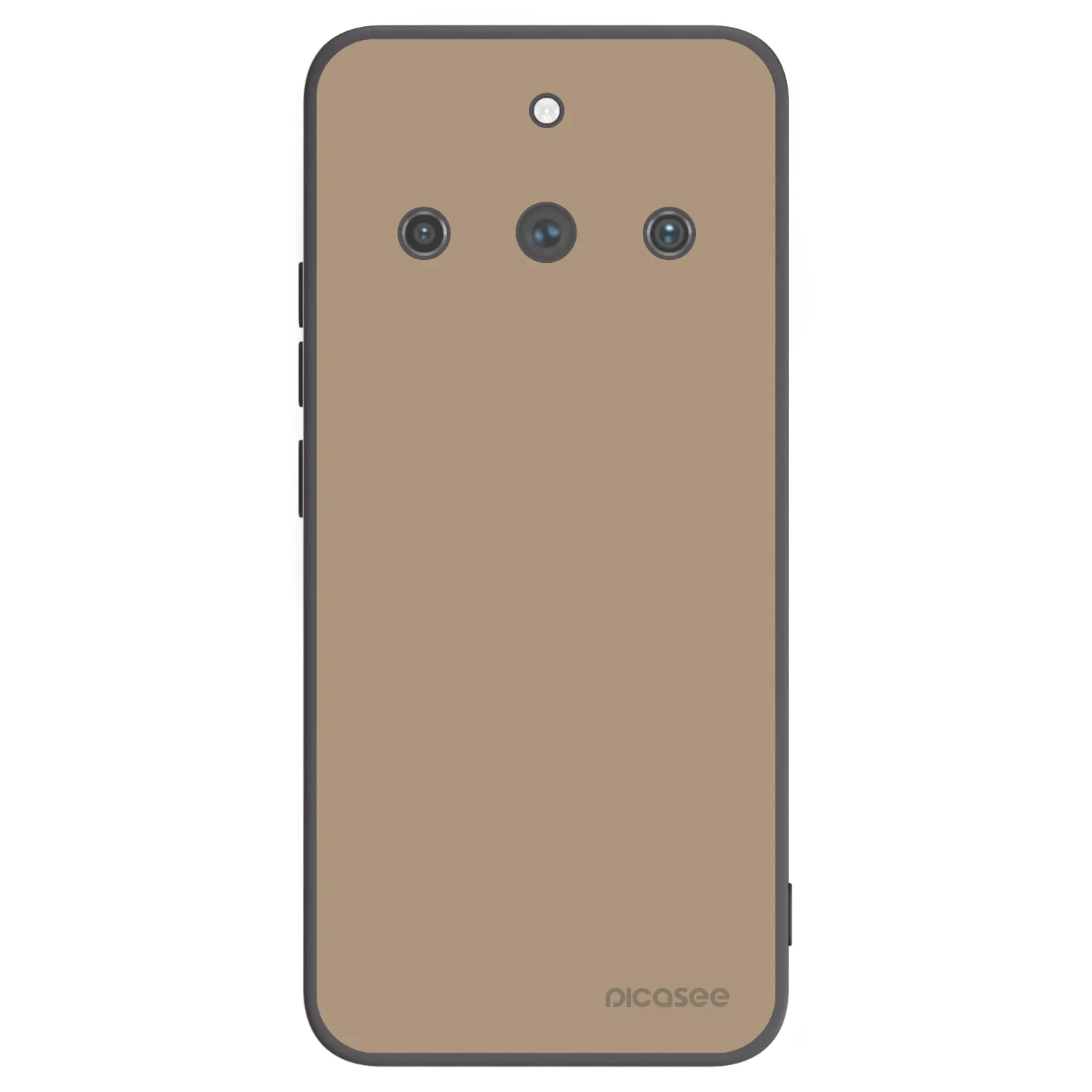 Picasee silikonový černý obal pro Realme 11 Pro+ - Soft Sand