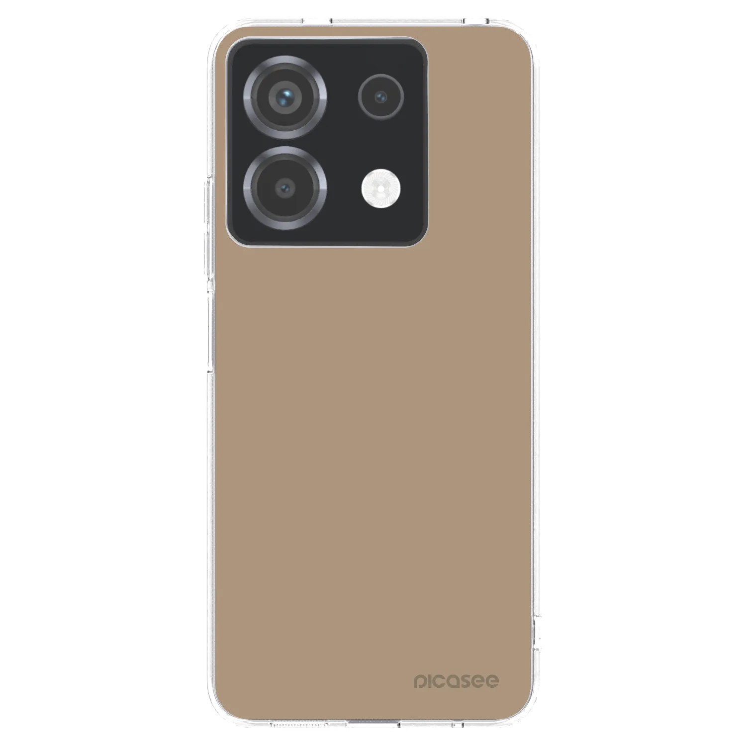 Picasee silikonový průhledný obal pro Xiaomi Poco X6 - Soft Sand