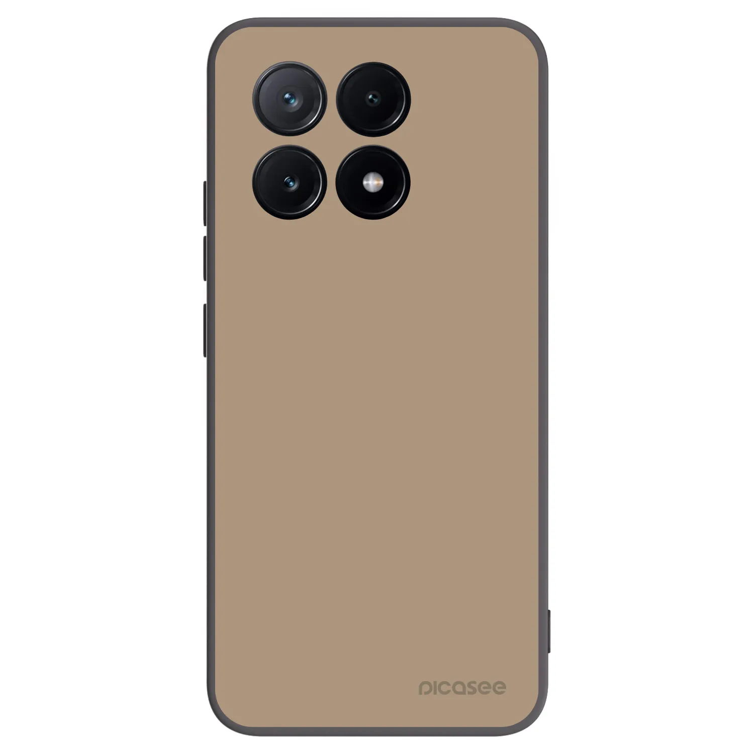 Picasee silikonový černý obal pro Xiaomi Poco X6 Pro - Soft Sand