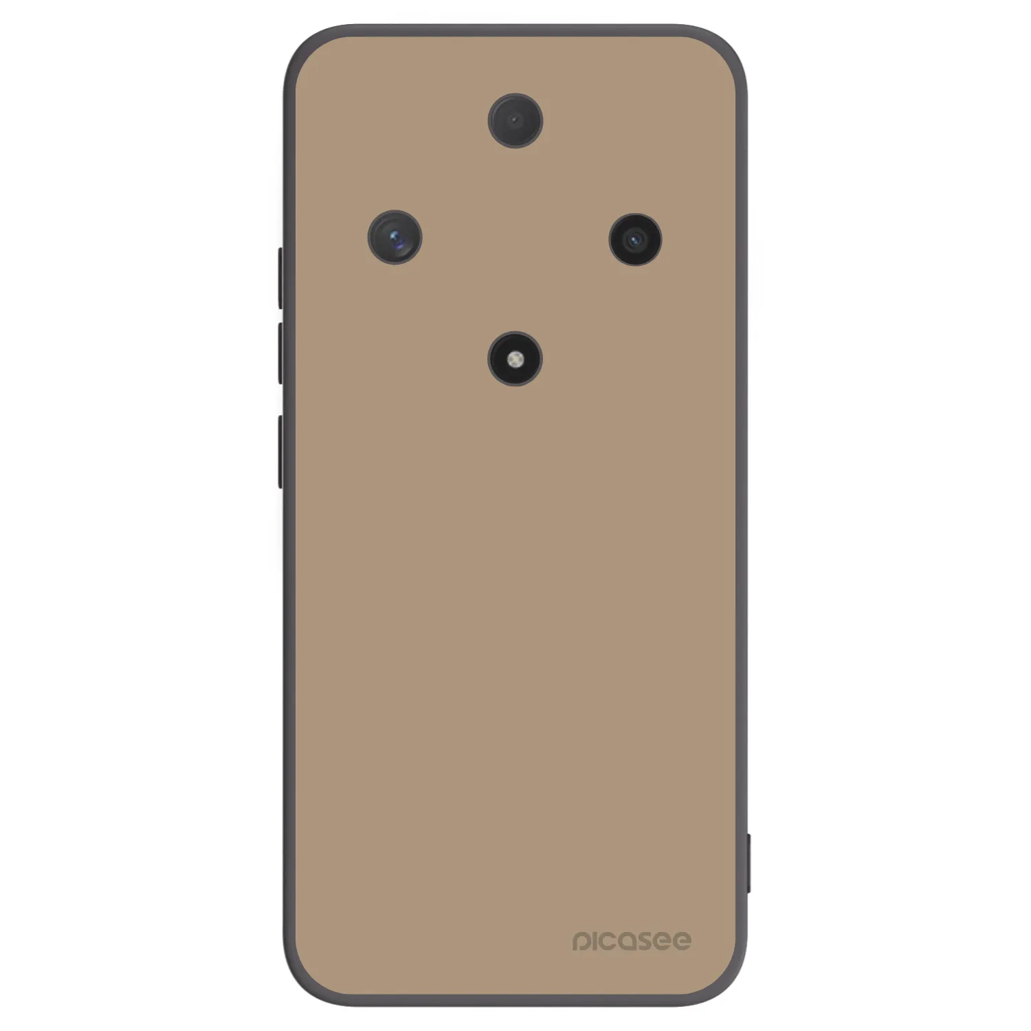 Picasee silikonový černý obal pro Honor Magic6 Lite 5G - Soft Sand