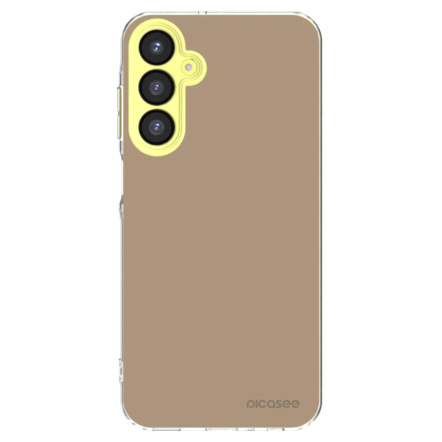 Picasee silikonový průhledný obal pro Samsung Galaxy A25 A256B 5G - Soft Sand