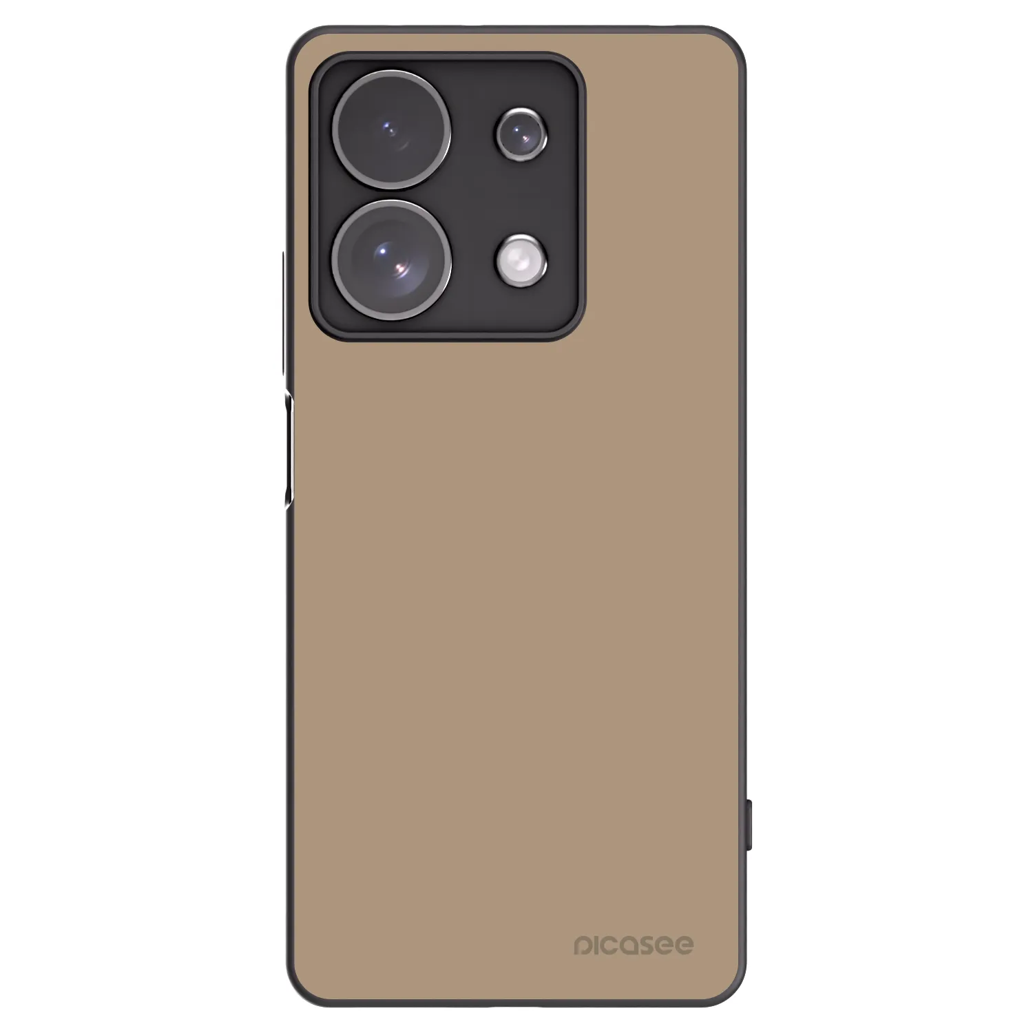 Picasee silikonový černý obal pro Xiaomi Redmi Note 13 Pro 4G - Soft Sand