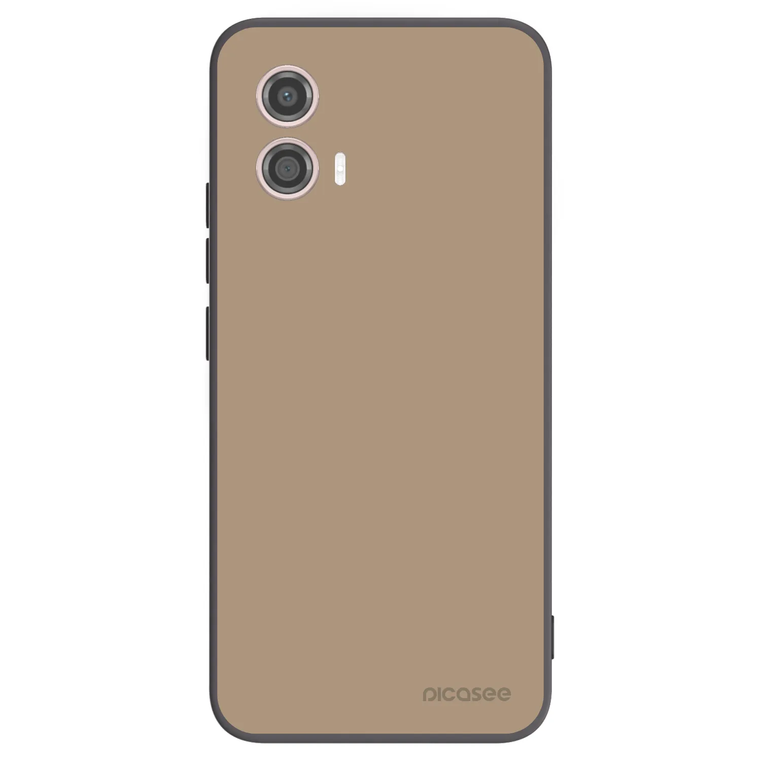 Picasee silikonový černý obal pro Motorola Moto G53 5G - Soft Sand